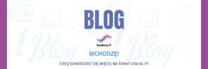 Baner zachęcający do odwiedzenia bloga Symbioza.IT