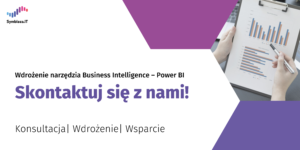 Baner zachęcający do kontaktu – wdrożenie Power BI
