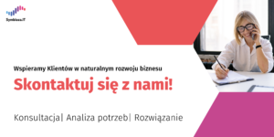 Baner zachęcający do kontaktu