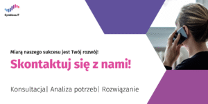 Baner zachęcający do kontaktu